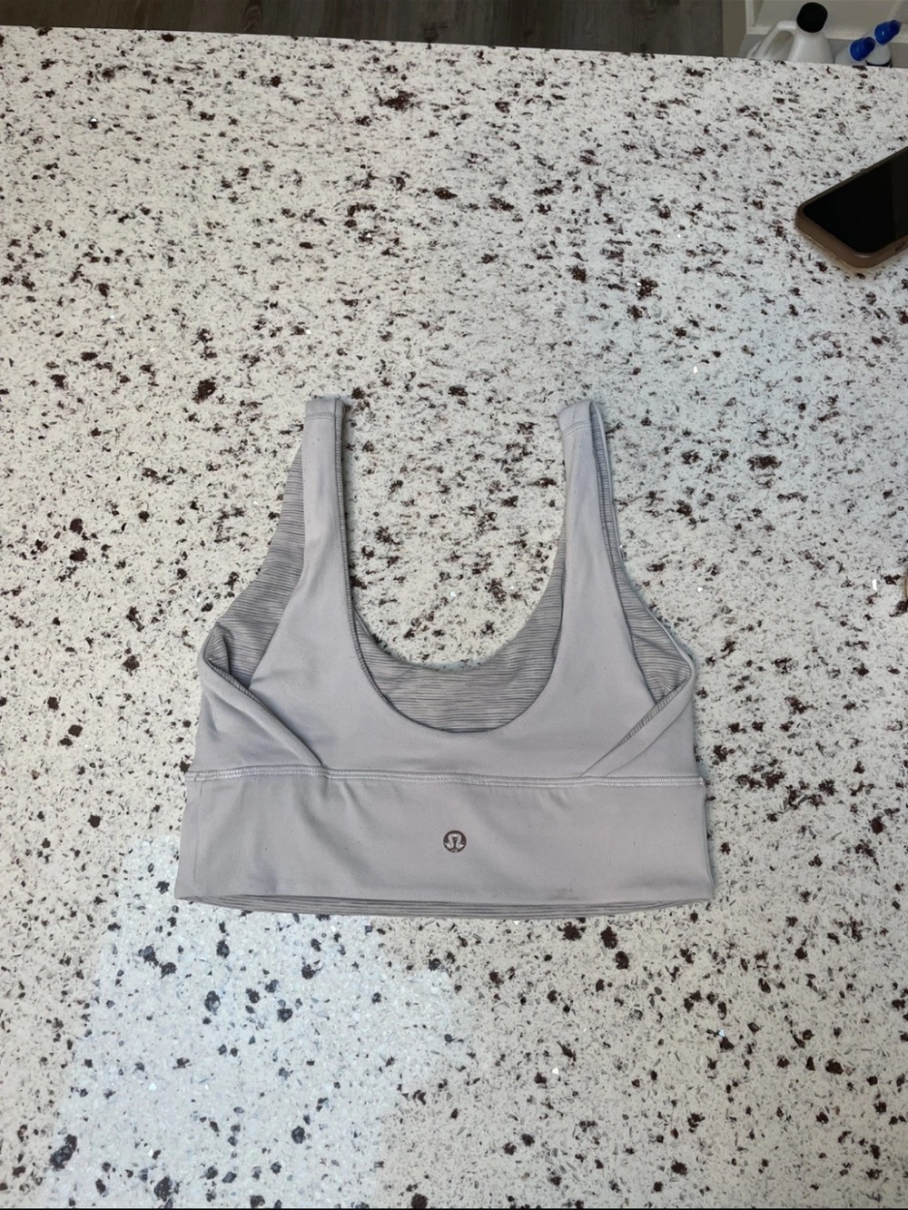 Lululemon Align Reversible Bra Size 4 Wee Are From Space Nimbus Battleship